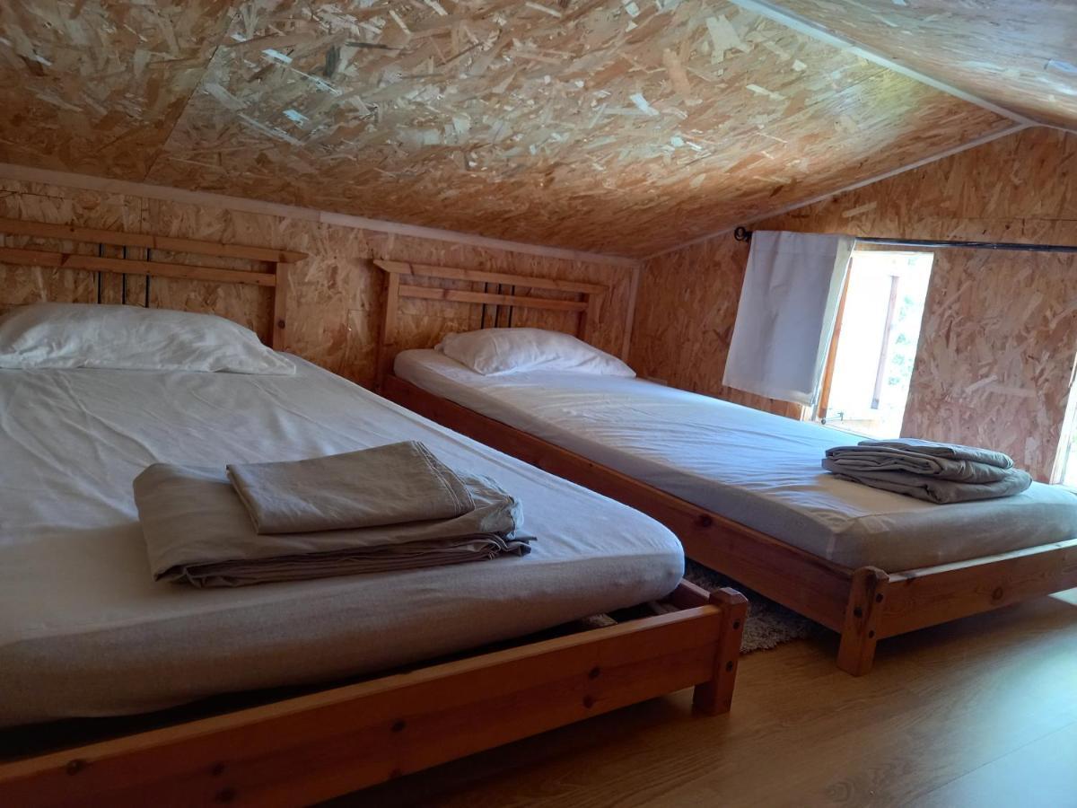 Casa di legnu ,charmant chalet avec piscine Patrimonio Extérieur photo